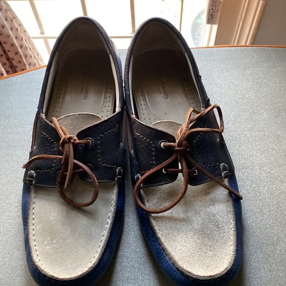 Bottega Veneta leather tie up loafers. Made in Italy. - Picture 2 of 6